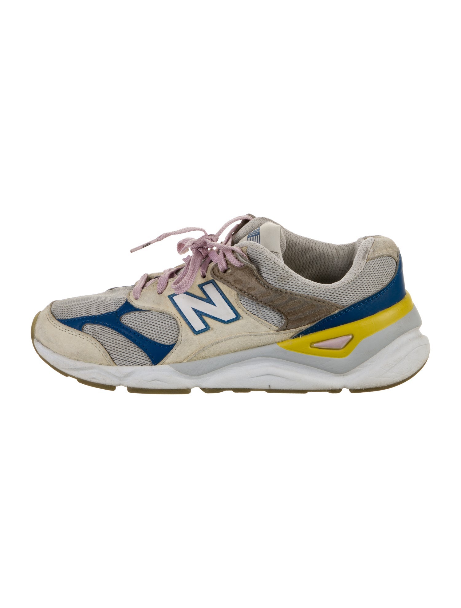 New Balance x Reformation Colorblock Pattern Sneakers