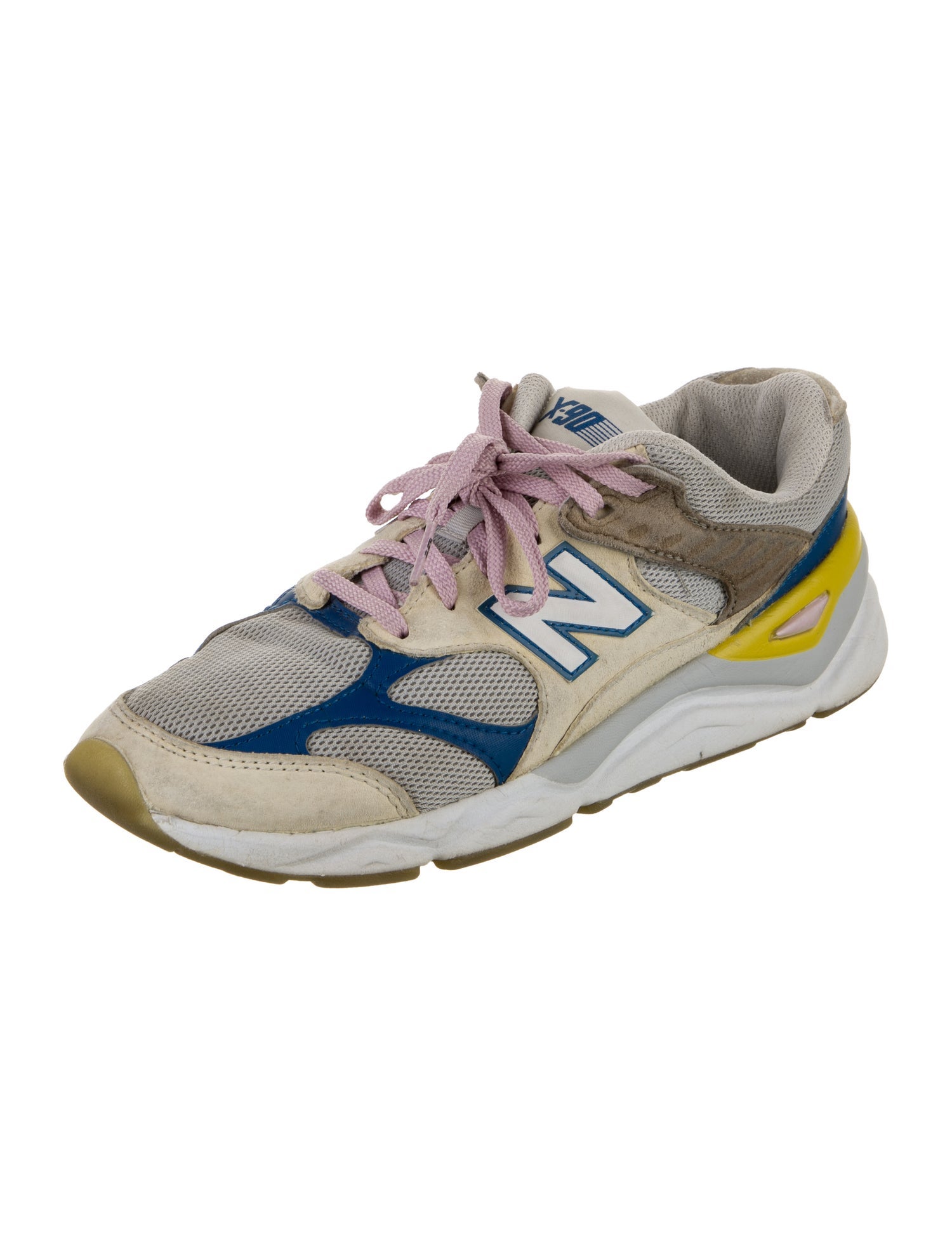 New Balance x Reformation Colorblock Pattern Sneakers