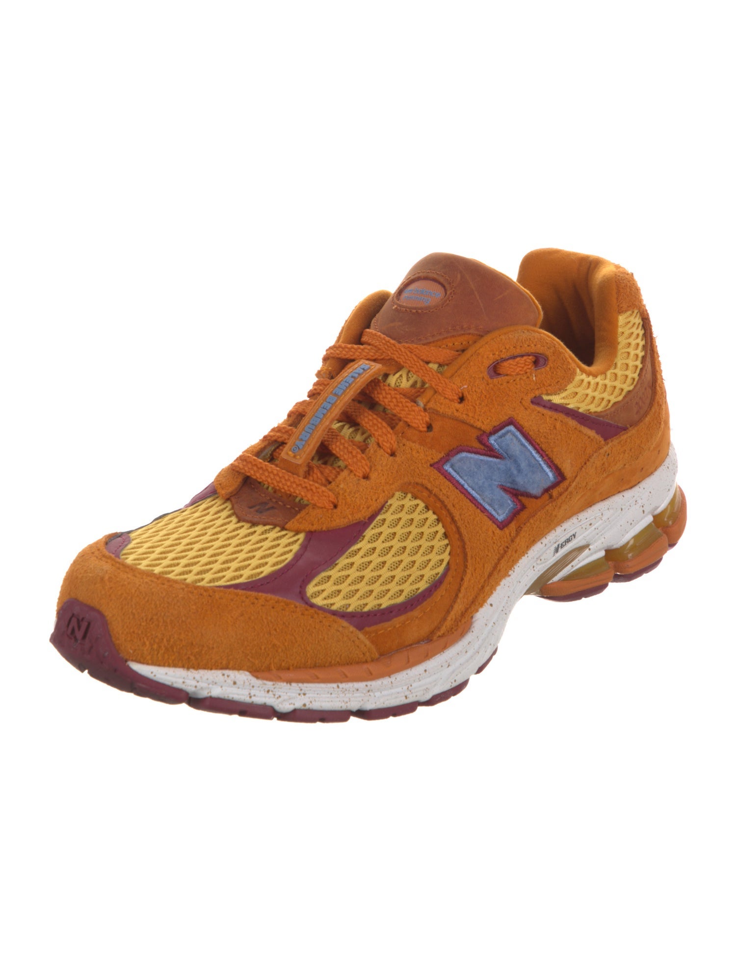 New Balance x Salehe Bembury Suede Printed Athletic Sneakers