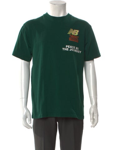 New Balance x Salehe Bembury T-Shirts 'Peace Be The Journey' Graphic Print T-Shirt S