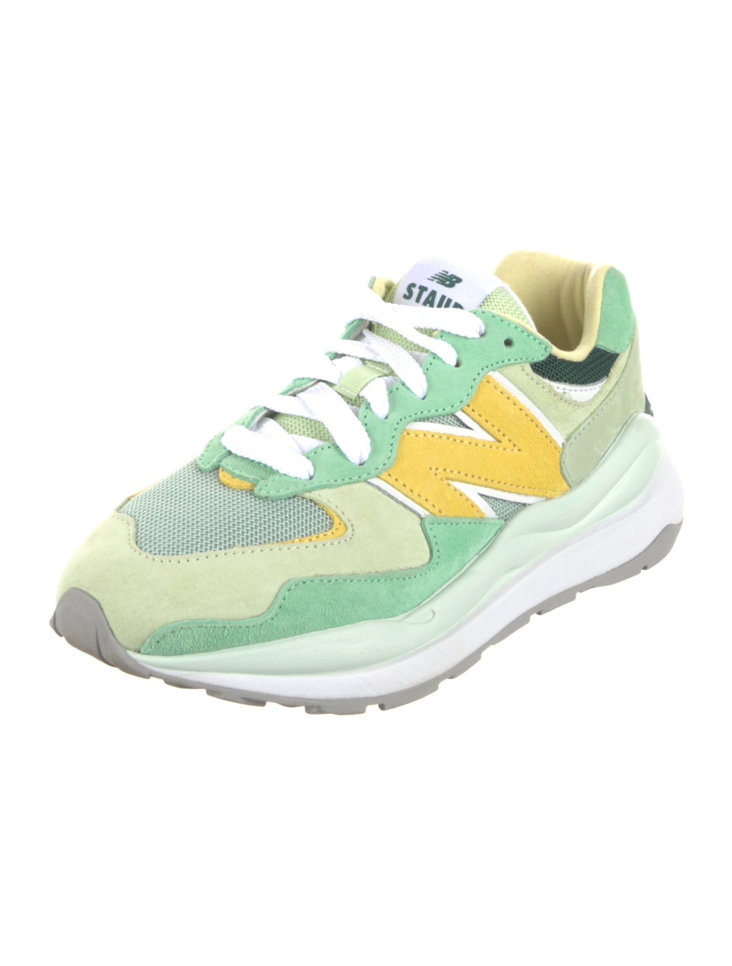 New Balance x Staud Suede Athletic Sneakers