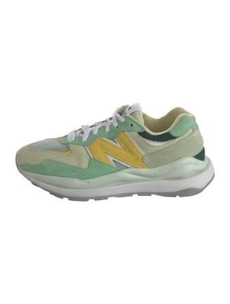 New Balance x Staud Suede Athletic Sneakers