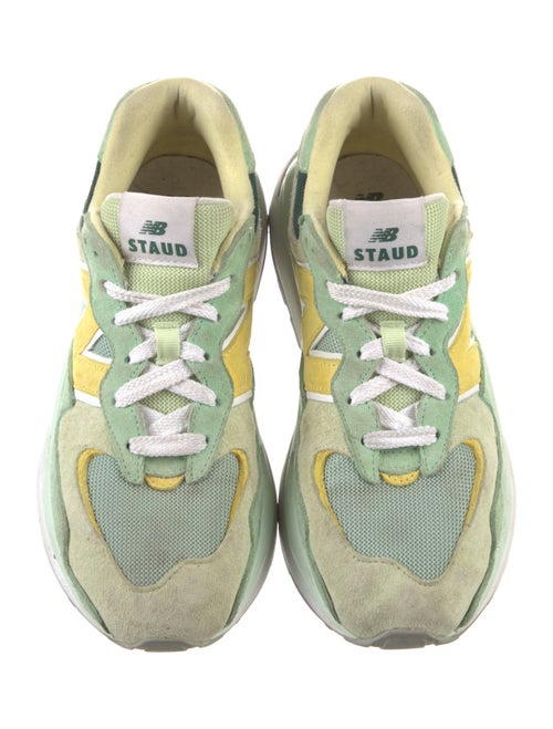 New Balance x Staud Suede Athletic Sneakers