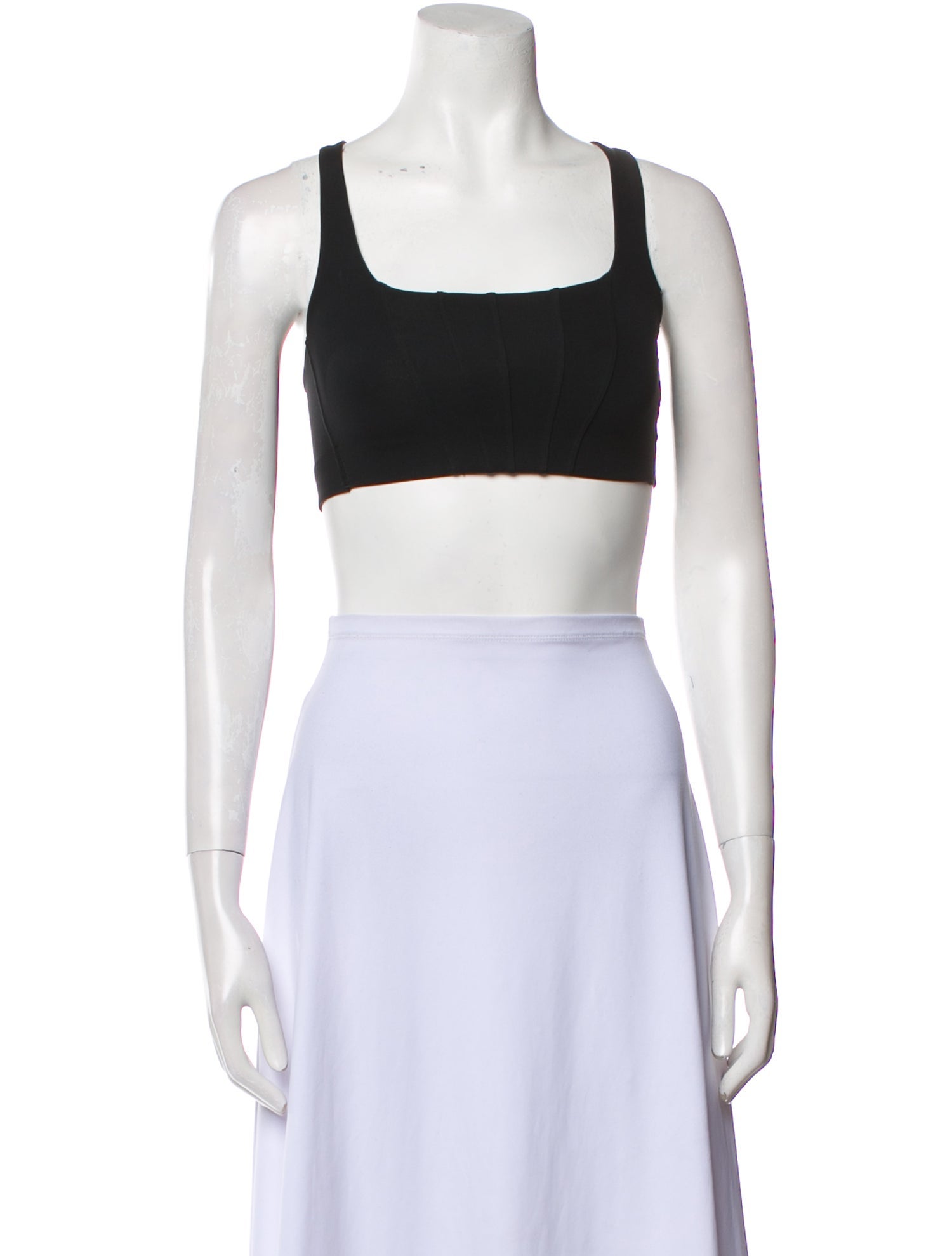 New Balance x Staud Square Neckline Sleeveless Crop Top