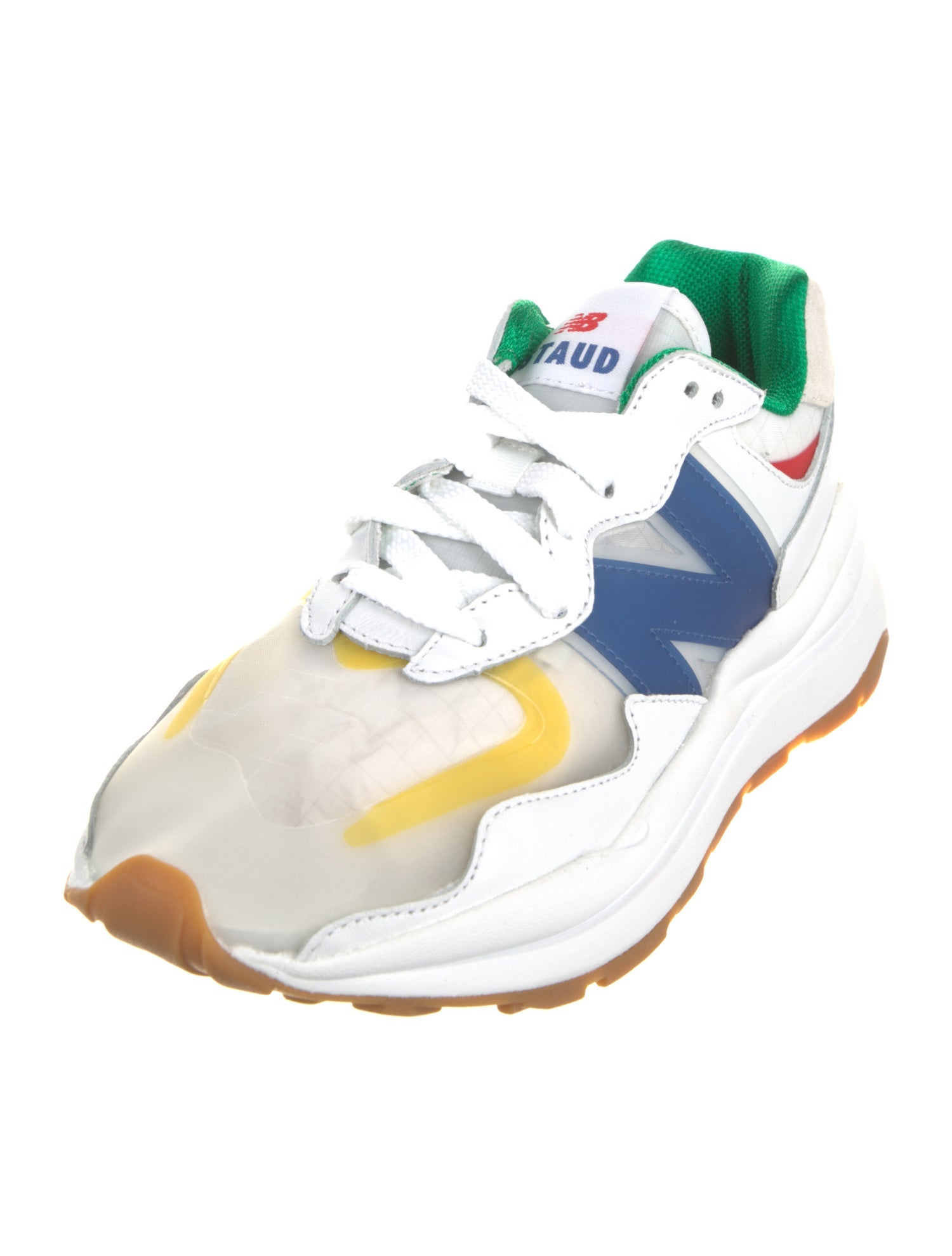 New Balance x Staud Leather Patterned Athletic Sneakers w/ Tags