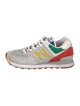 New Balance x Staud Suede Printed Athletic Sneakers