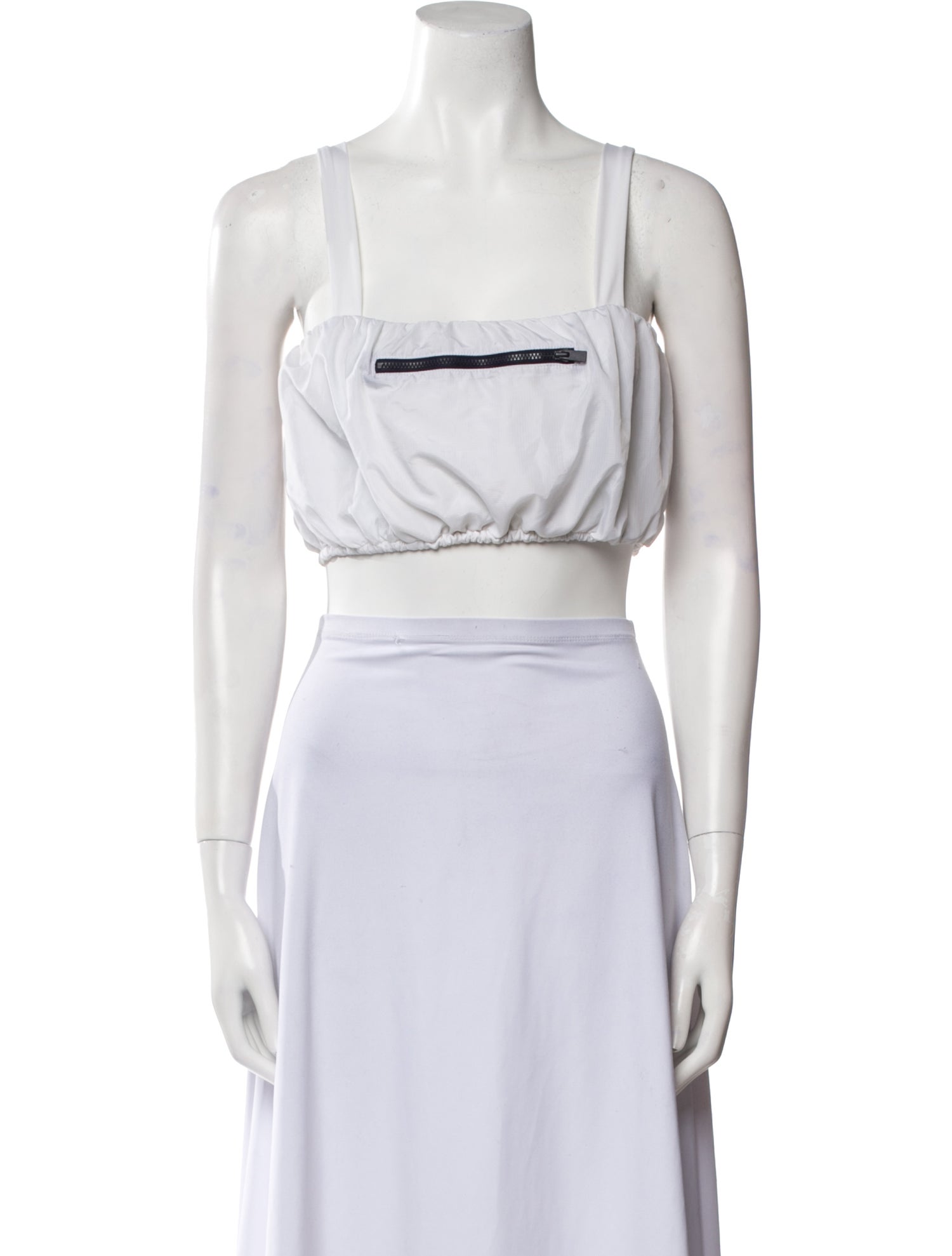 New Balance x Staud Square Neckline Sleeveless Crop Top