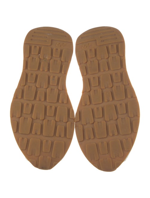 New Balance x Staud Leather Printed Athletic Sneakers