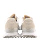 New Balance x Staud Leather Colorblock Pattern Sneakers