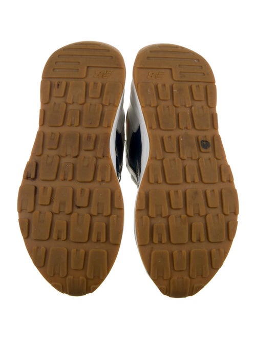 New Balance x Staud Leather Colorblock Pattern Athletic Sneakers