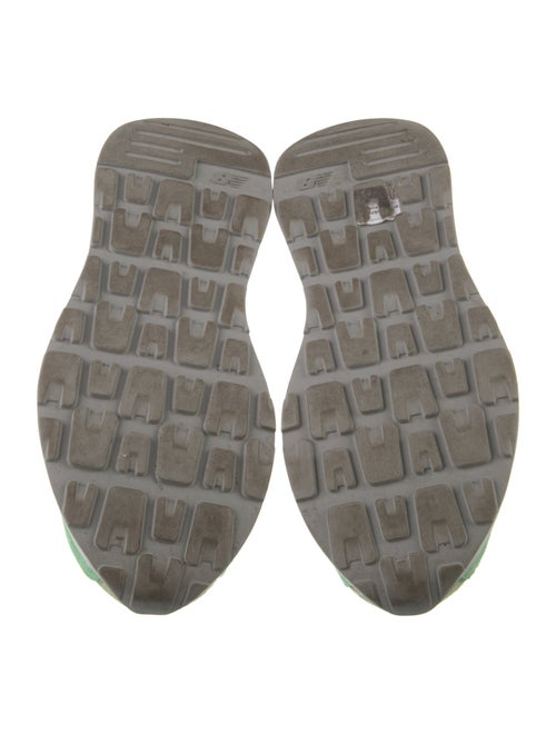 New Balance x Staud Suede Colorblock Pattern Sneakers