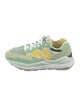 New Balance x Staud Suede Printed Athletic Sneakers