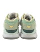 New Balance x Staud Suede Printed Athletic Sneakers