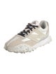New Balance x Staud Suede Colorblock Pattern Athletic Sneakers