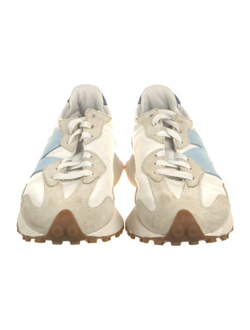 New Balance x Staud Suede Graphic Print Sneakers