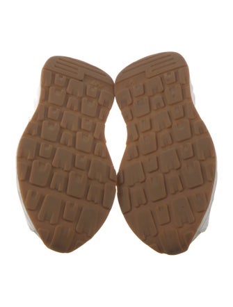 New Balance x Staud Leather Patterned Athletic Sneakers