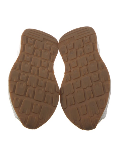 New Balance x Staud Leather Patterned Athletic Sneakers