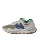 New Balance x Staud Leather Printed Athletic Sneakers