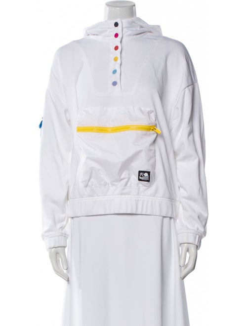 New Balance x Staud Mock Neck Long Sleeve Sweatshirt