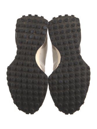 New Balance x Staud Suede Colorblock Pattern Athletic Sneakers