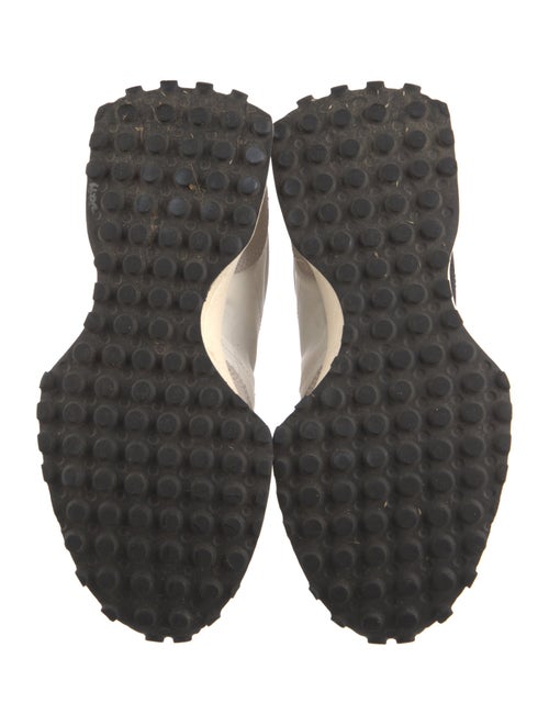 New Balance x Staud Suede Colorblock Pattern Athletic Sneakers