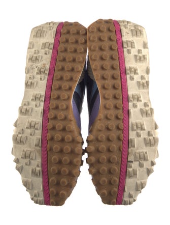 New Balance x Staud Suede Printed Sneakers