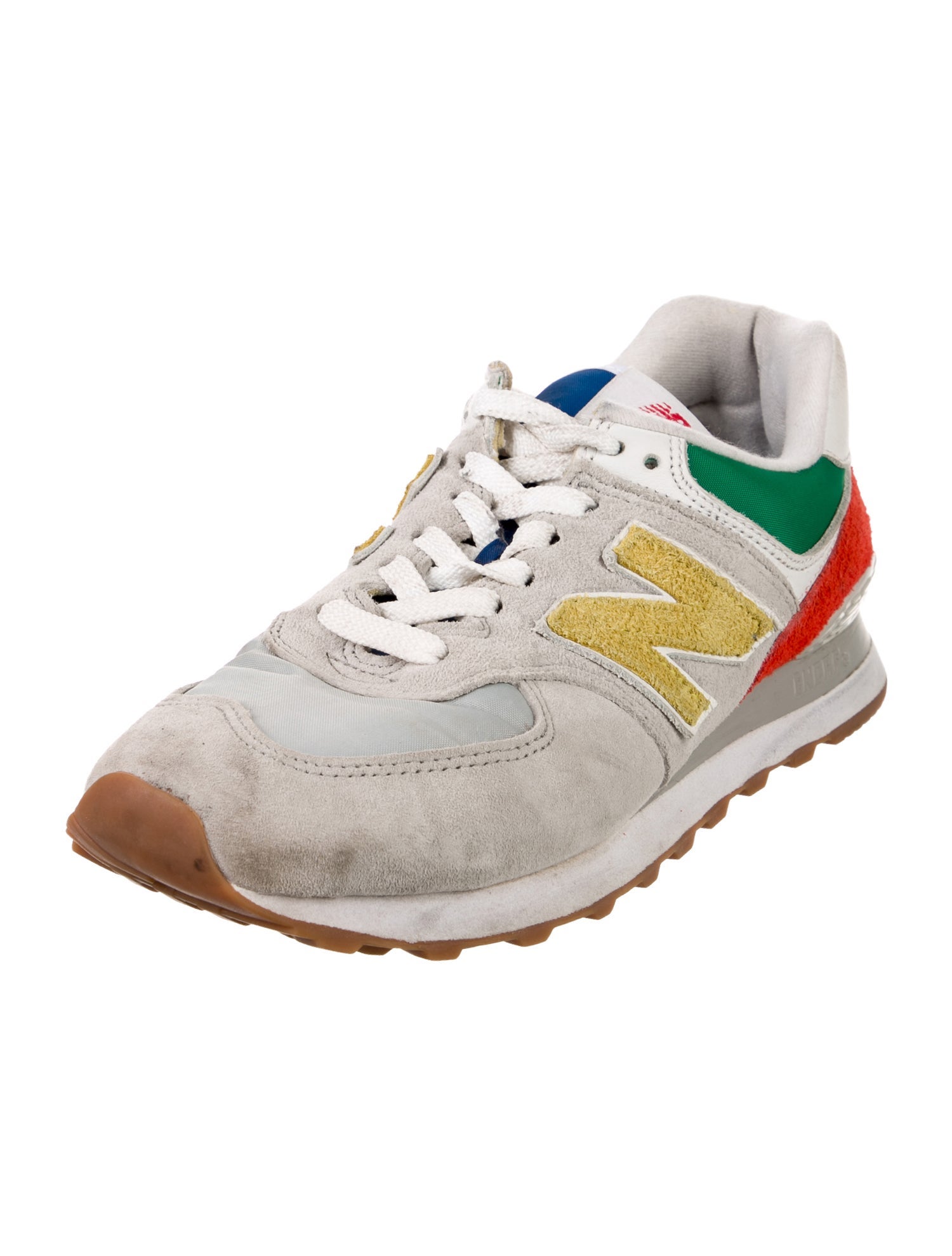 New Balance x Staud Suede Athletic Sneakers