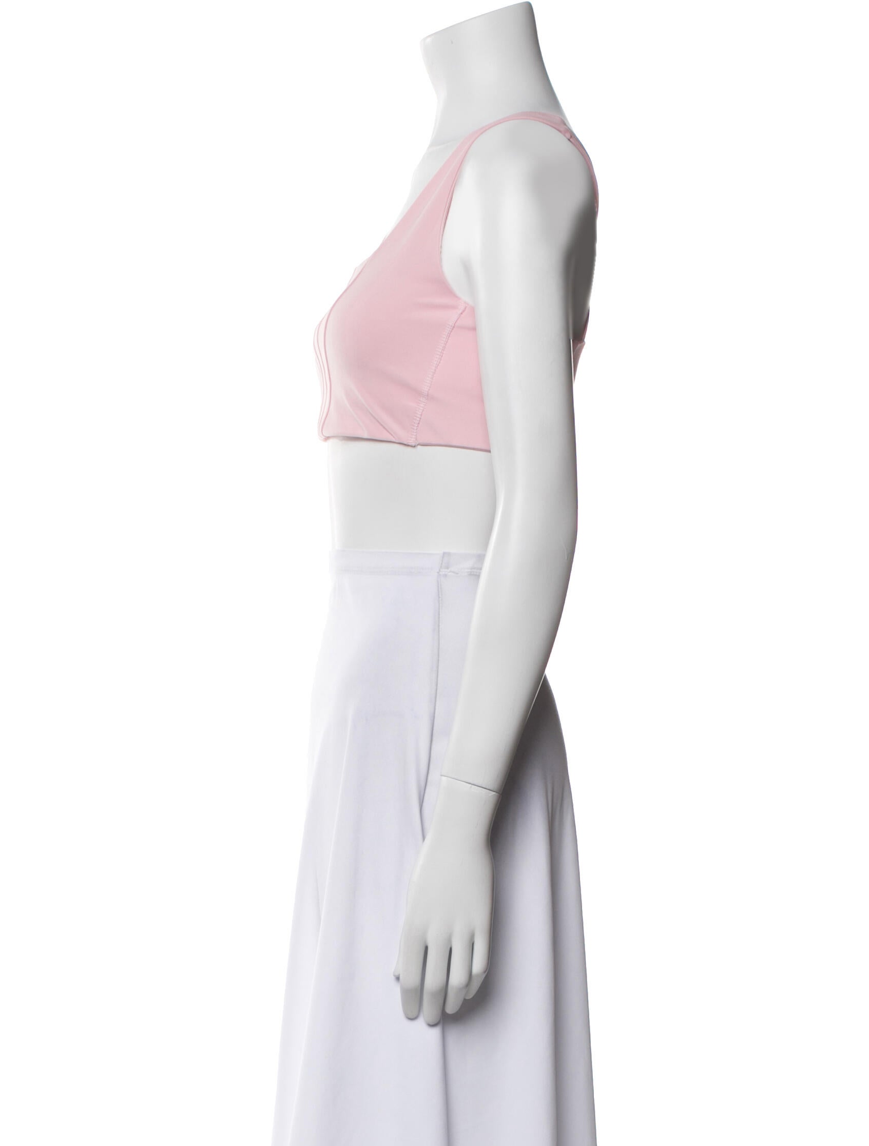 New Balance x Staud Square Neckline Sleeveless Crop Top