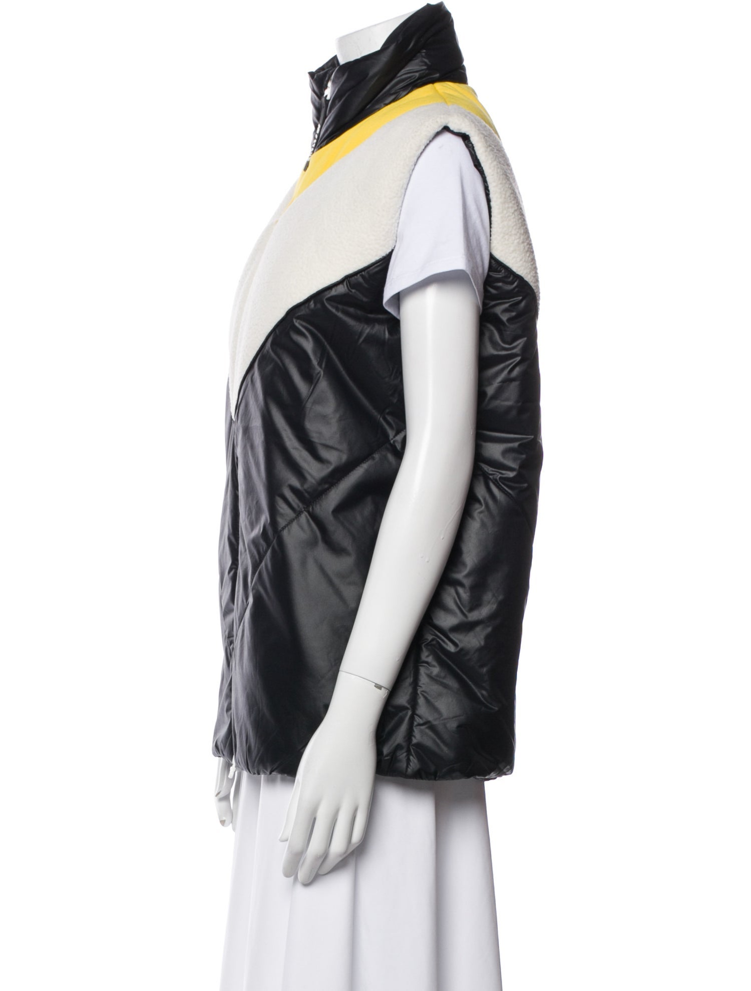 New Balance x Staud Colorblock Pattern Vest