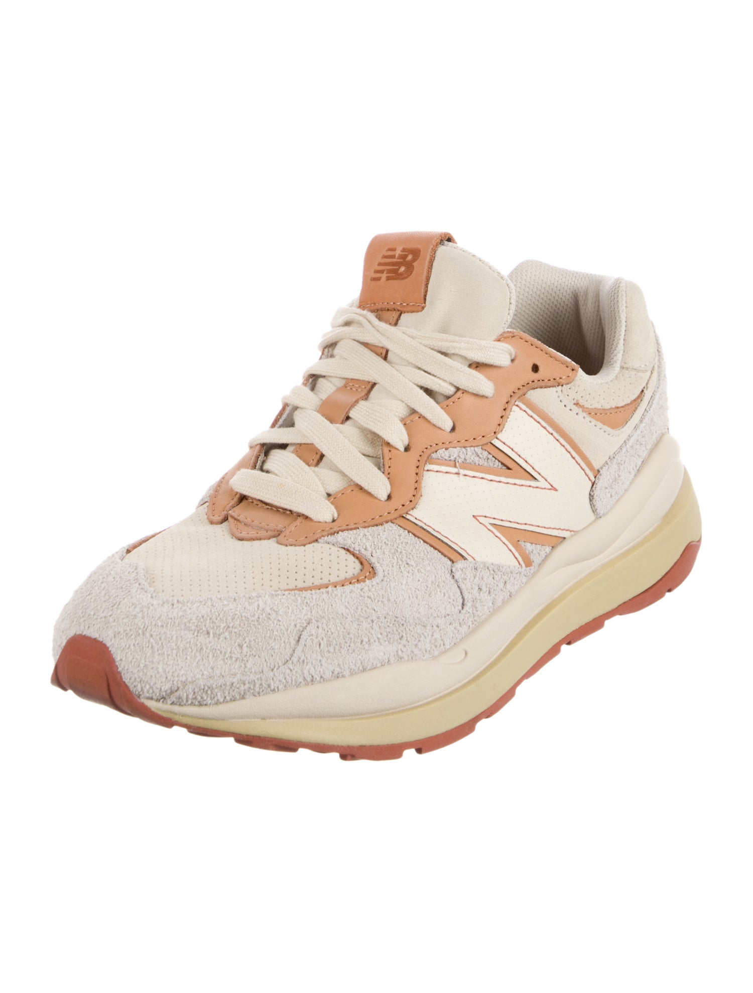 New Balance Suede Printed Athletic Sneakers