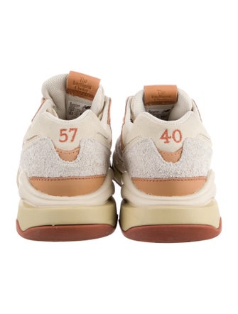 New Balance Suede Printed Athletic Sneakers