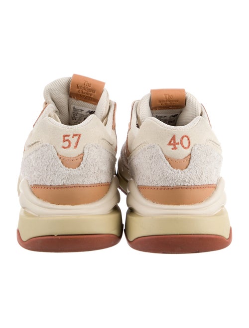 New Balance Suede Printed Athletic Sneakers