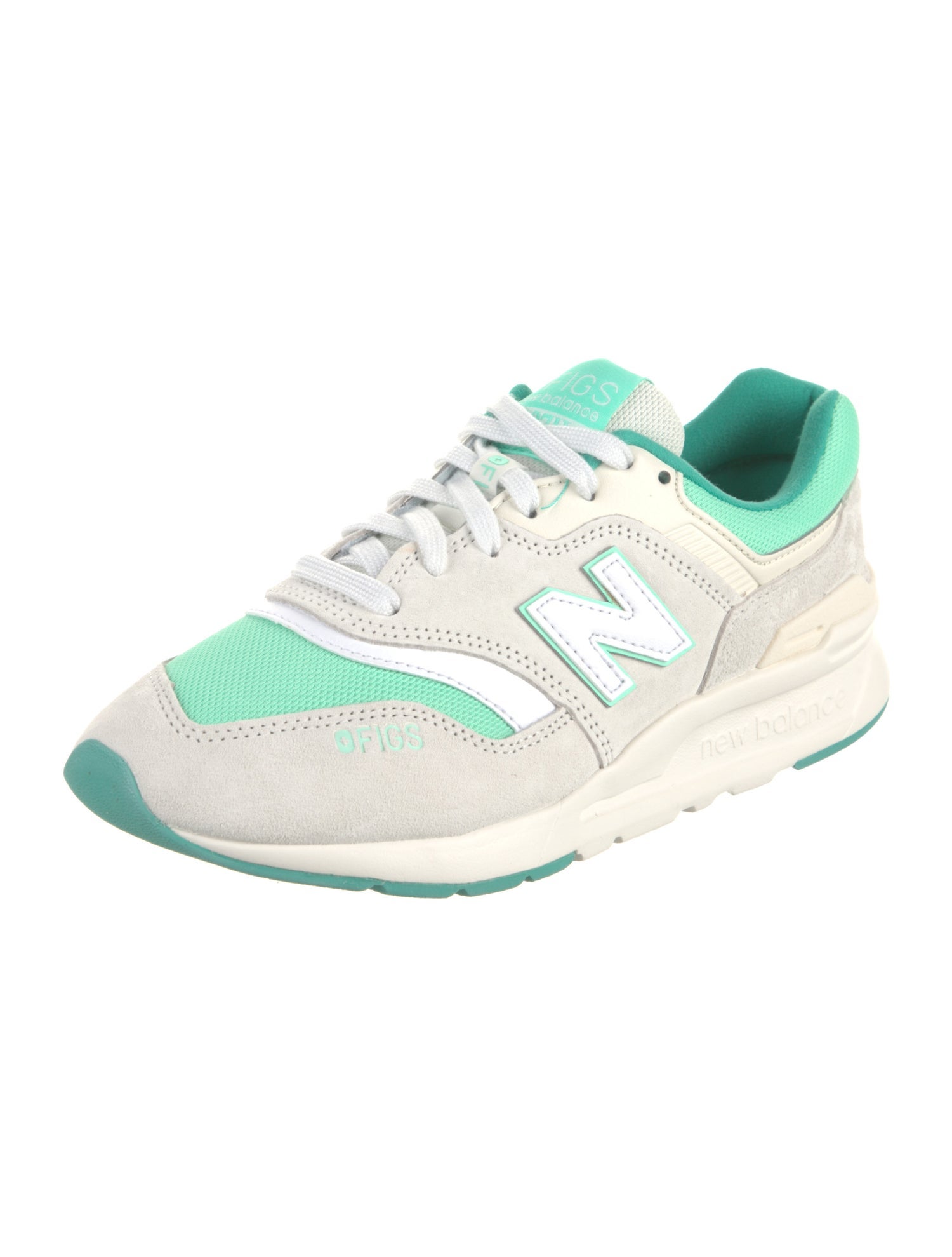 New Balance x FIGS Suede Athletic Sneakers