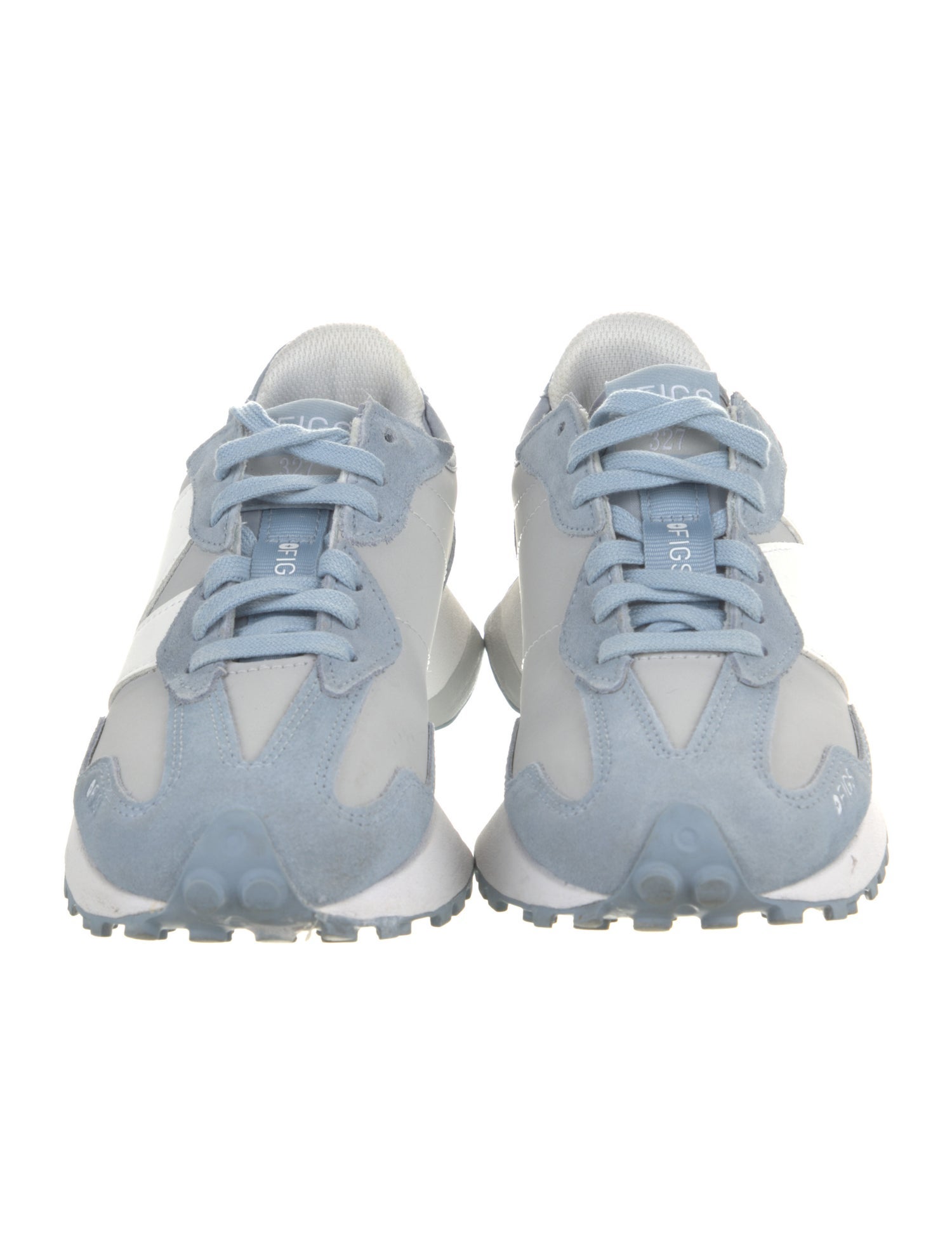 New Balance x FIGS Suede Printed Athletic Sneakers