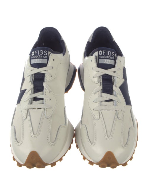 New Balance x FIGS Leather Colorblock Pattern Athletic Sneakers