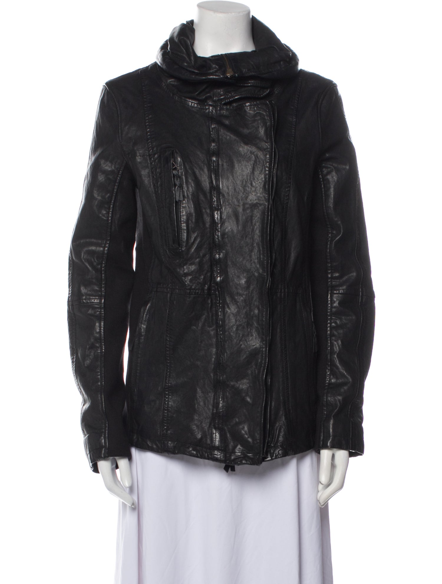 Nicholas K Leather Biker Jacket