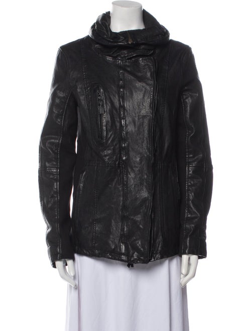 Nicholas K Leather Biker Jacket
