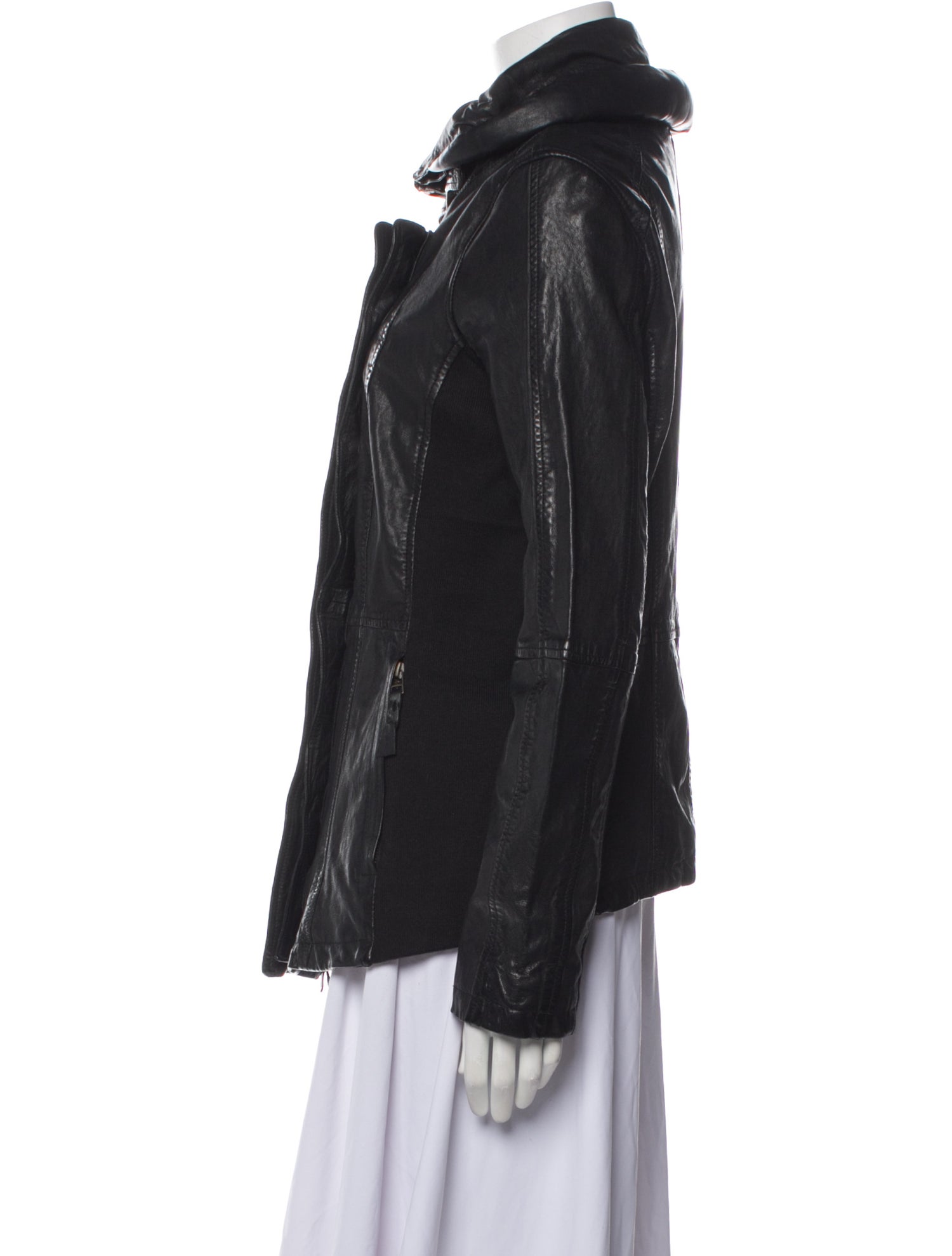 Nicholas K Leather Biker Jacket