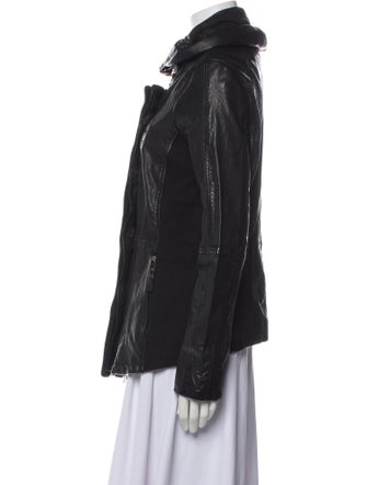 Nicholas K Leather Biker Jacket