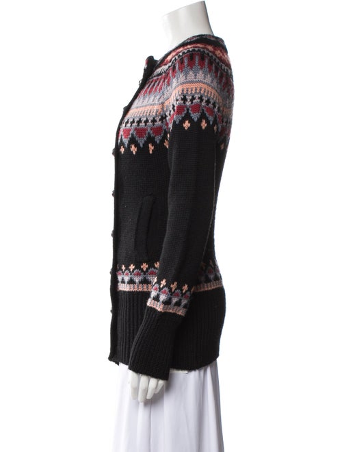 Nicholas K Merino Wool Printed Sweater