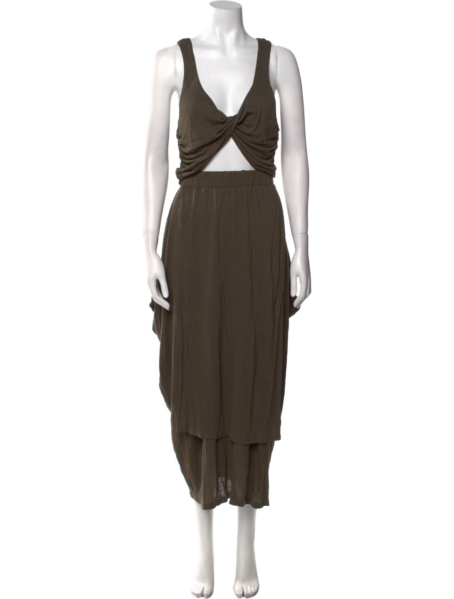 Nicholas K V-Neck Long Dress