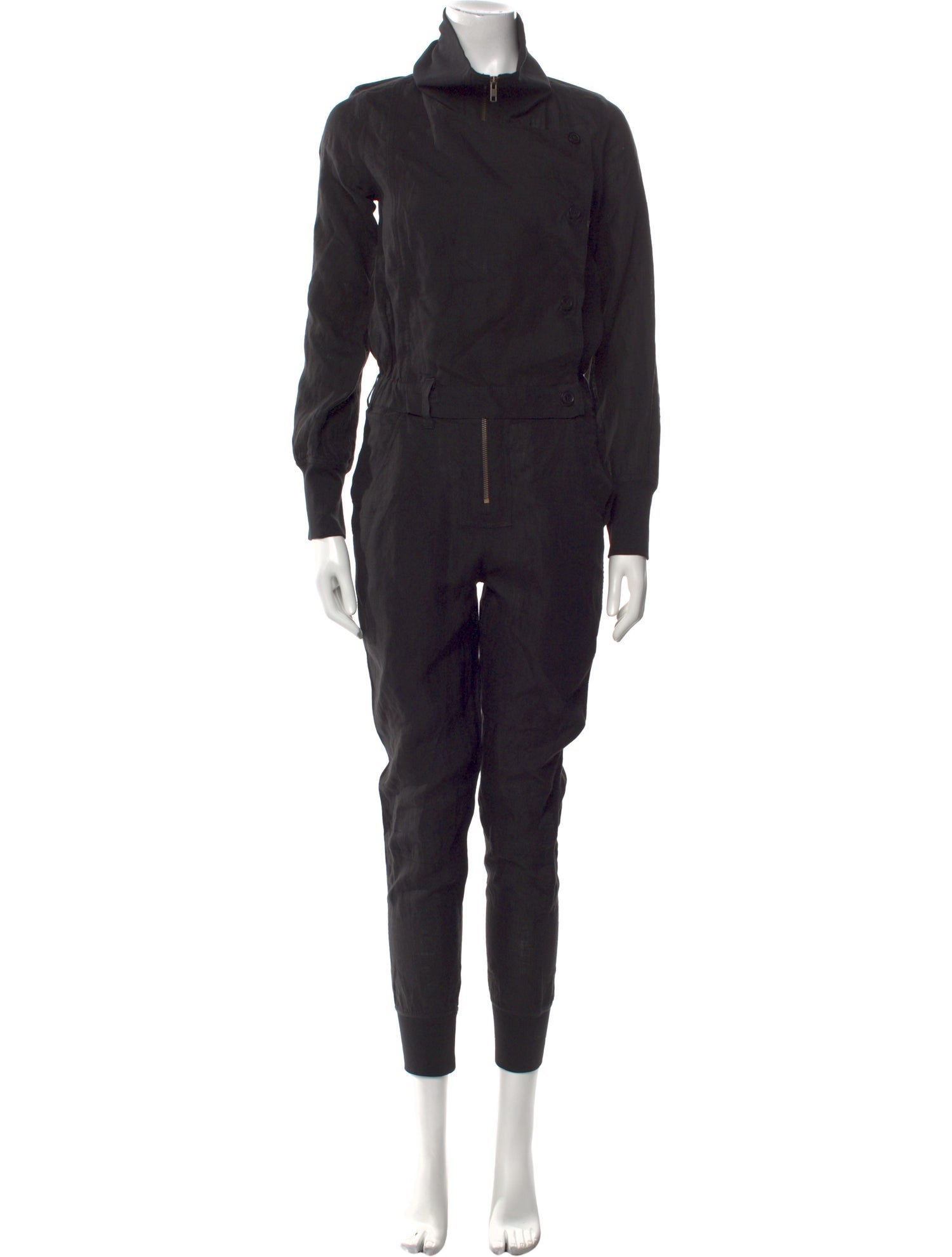 Nicholas K Linen Mock Neck Jumpsuit w/ Tags