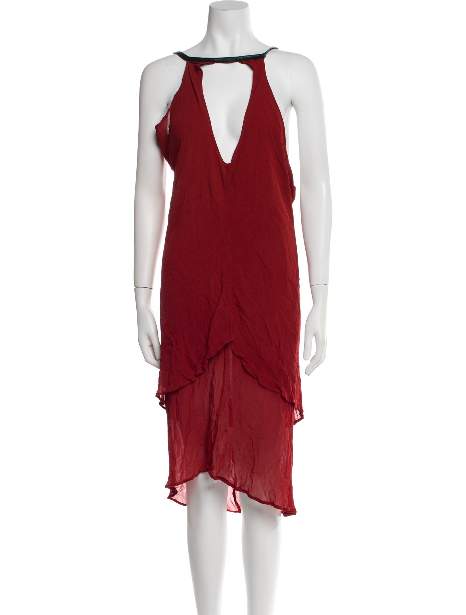 Nicholas K Halterneck Knee-Length Dress w/ Tags