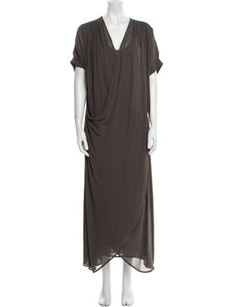 Nicholas K Cowl Neck Long Dress