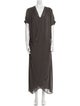 Nicholas K Cowl Neck Long Dress