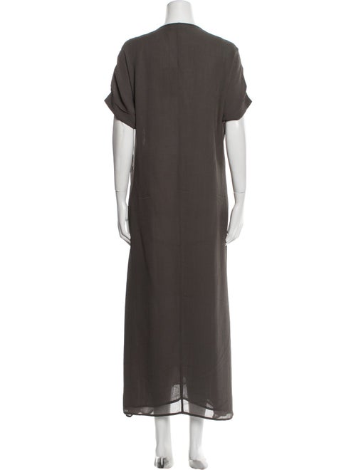 Nicholas K Cowl Neck Long Dress