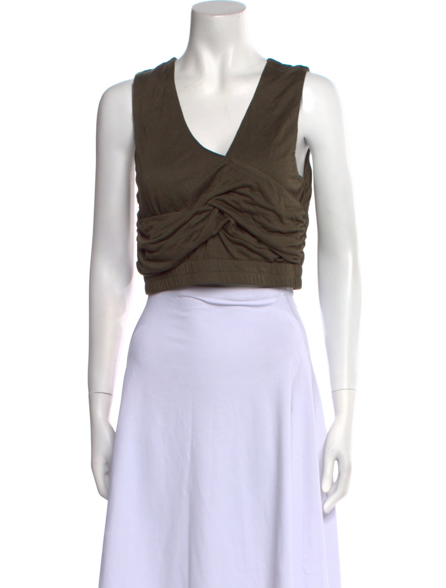 Nicholas K V-Neck Sleeveless Crop Top w/ Tags