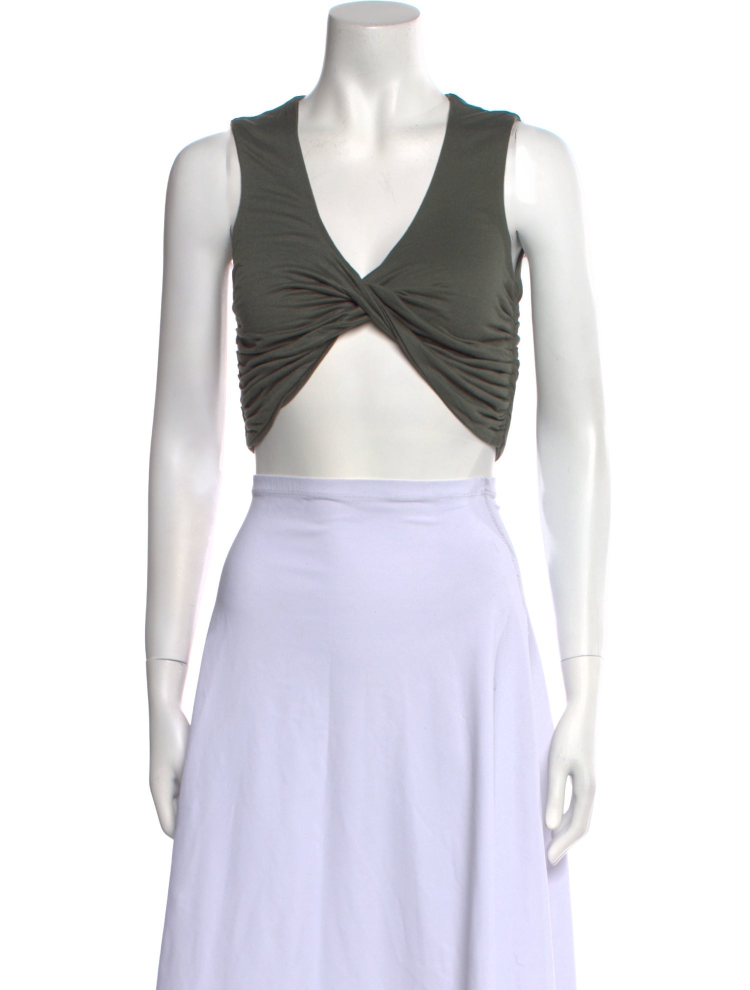 Nicholas K V-Neck Sleeveless Crop Top w/ Tags