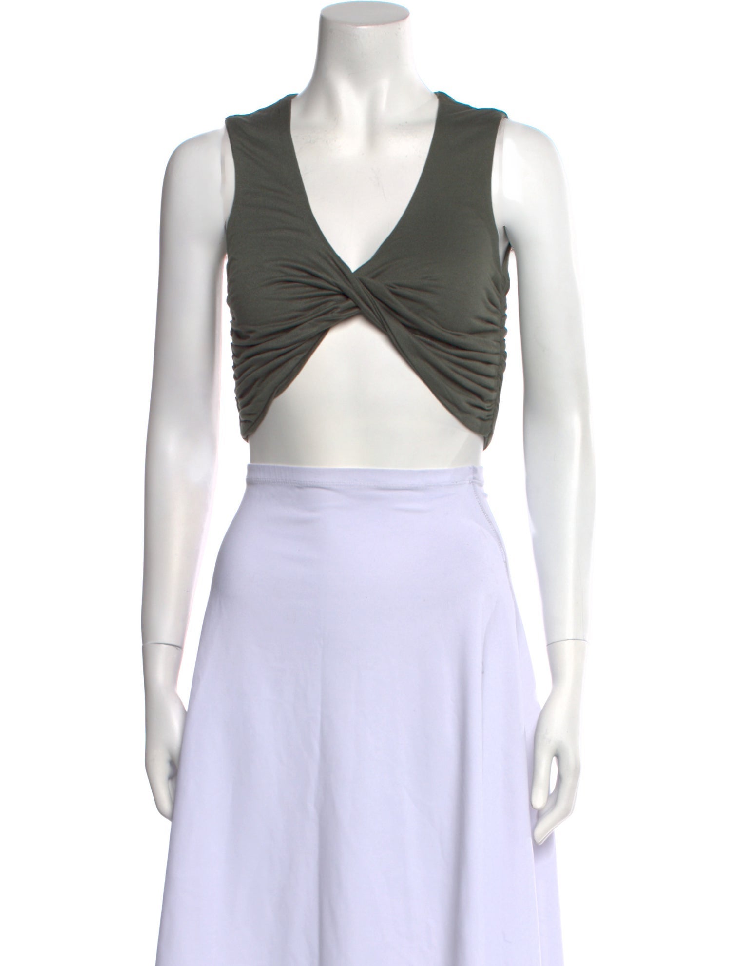 Nicholas K V-Neck Sleeveless Crop Top w/ Tags