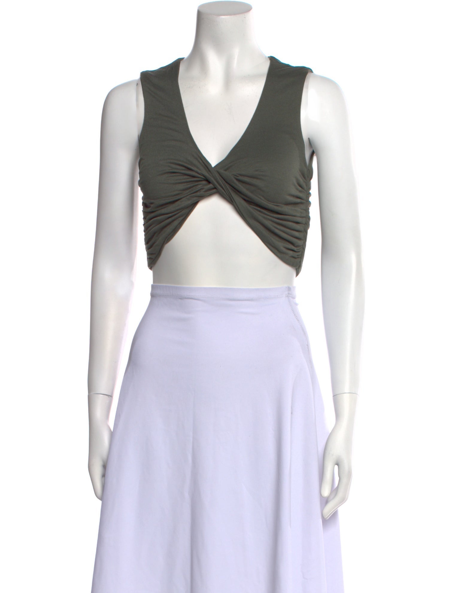 Nicholas K V-Neck Sleeveless Crop Top w/ Tags
